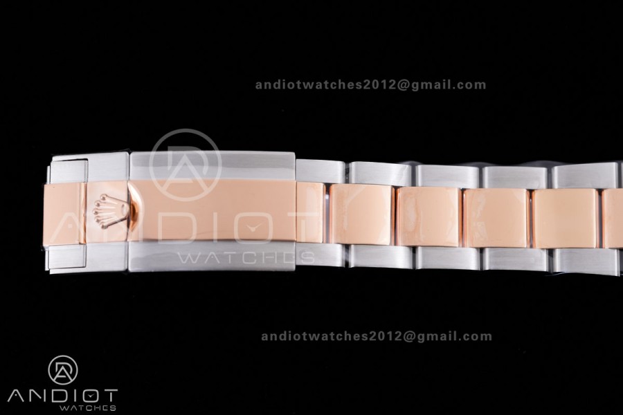 GMT-Master II 126711 CHNR Gain Weight V4 Gold Factory 1:1 Best Edition Black Dial On SS/RG Bracelet SH3285 CHS