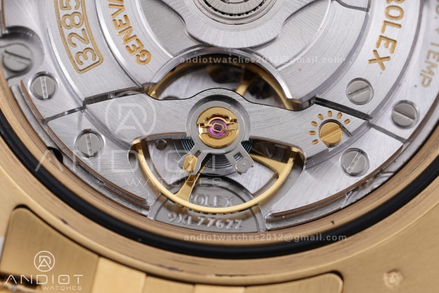 GMT Master II 126718 GRNR Gain Weight V4 Gold Factory 1:1 Best Edition Black Dial On YG Jubilee Bracelet SH3285 CHS