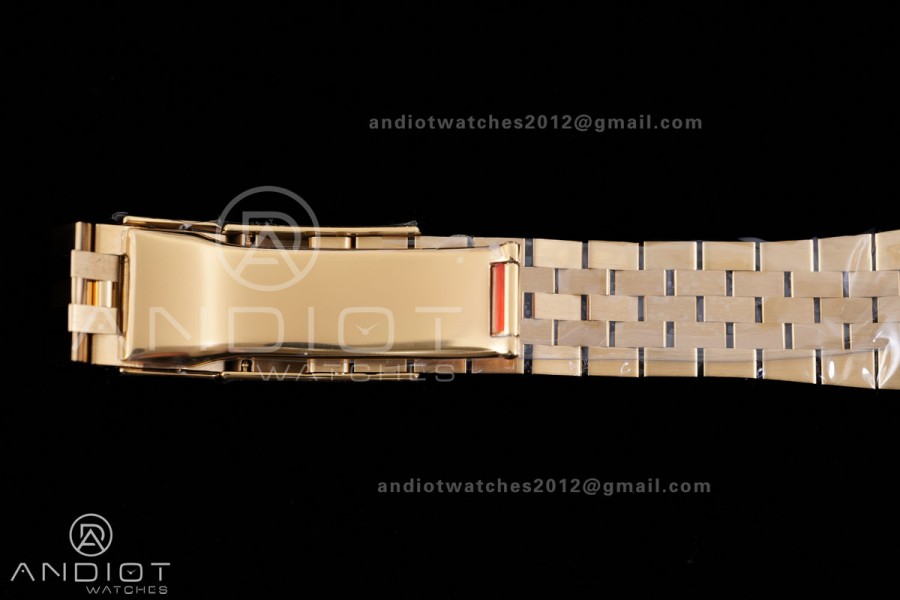 GMT Master II 126718 GRNR Gain Weight V4 Gold Factory 1:1 Best Edition Black Dial On YG Jubilee Bracelet SH3285 CHS