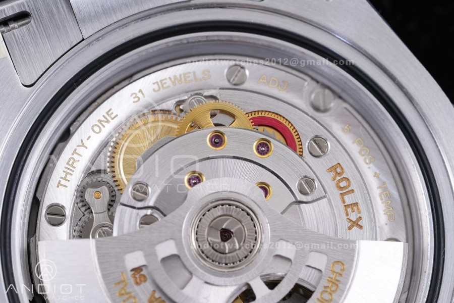 GMT Master II 126729VRNR Gain Weight V4 Gold Factory 1:1 Best Edition Green Dial On Oyster Bracelet SH3285 CHS