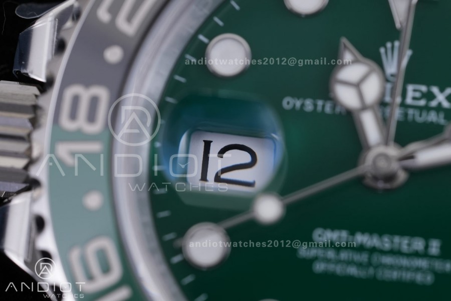 GMT Master II 126729VRNR Gain Weight V4 Gold Factory 1:1 Best Edition Green Dial On Oyster Bracelet SH3285 CHS