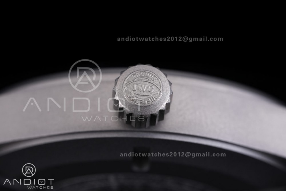 Mark XX Patrouille Suisse Titanium IW328209 M+F 1:1 Best Edition on Black Nylon Strap Miyota9015