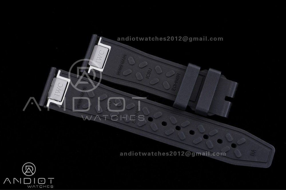Mark XX Patrouille Suisse Titanium IW328209 M+F 1:1 Best Edition on Black Nylon Strap Miyota9015