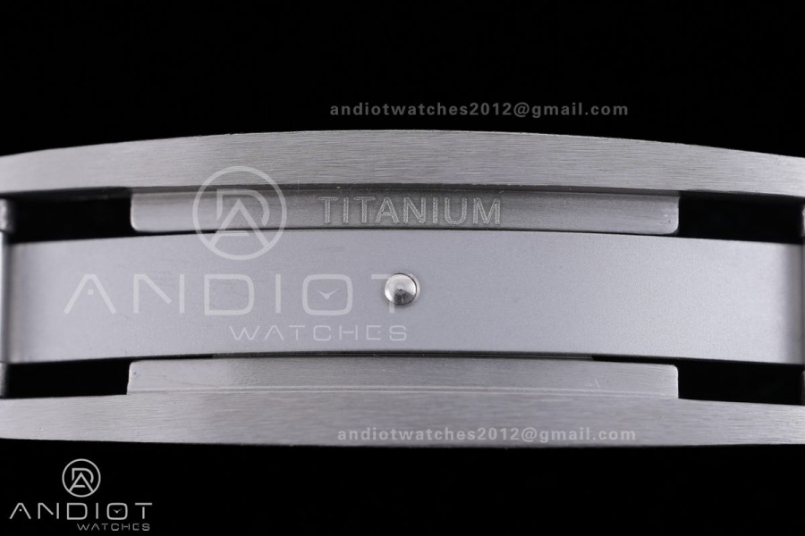 RM16-02 Titanium Umi Office Best Edition Skeleton Dial On Cream Rubber Strap Asian CRMA9 