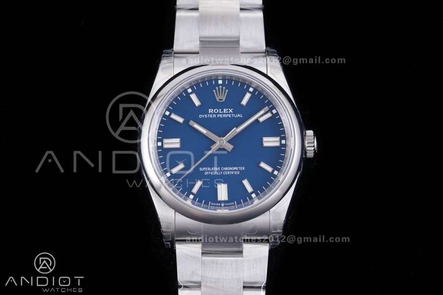 Oyster Perpetual 126000 36mm VSF 1:1 Best Edition 904L Steel Deep Blue Dial VS3230 V2