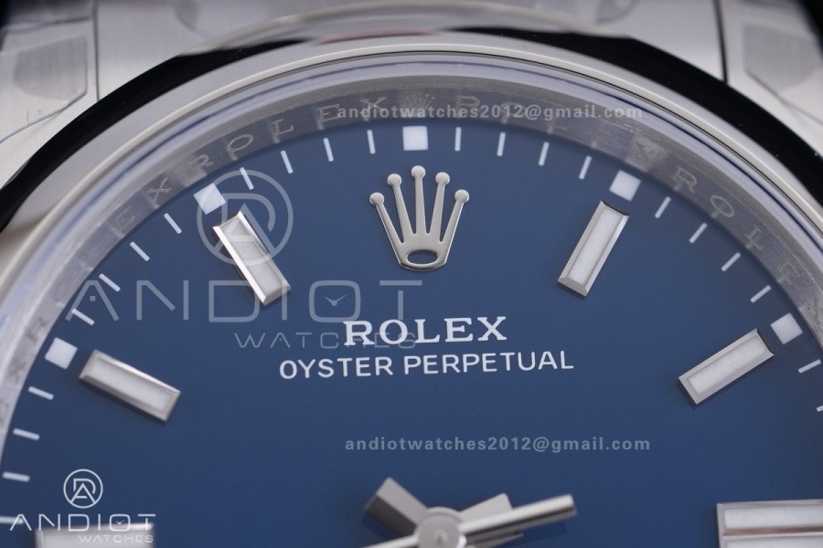 Oyster Perpetual 126000 36mm VSF 1:1 Best Edition 904L Steel Deep Blue Dial VS3230 V2