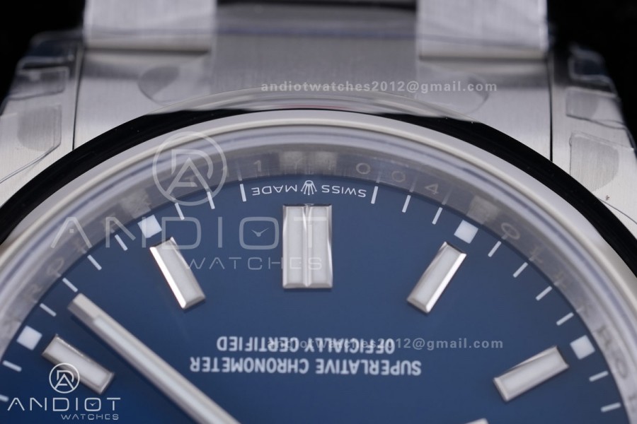 Oyster Perpetual 126000 36mm VSF 1:1 Best Edition 904L Steel Deep Blue Dial VS3230 V2