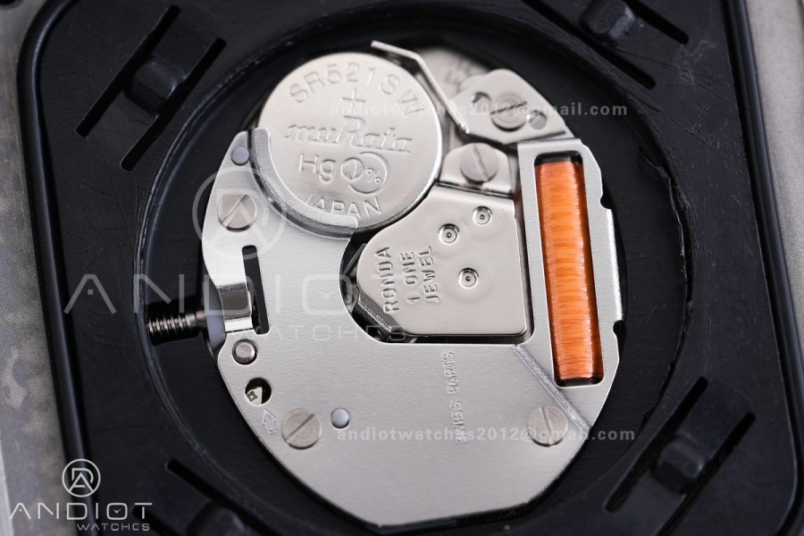 Santos Dumont 31.4mm SS/RG AF 1:1 Best Edition Silver Dial on Black Strap A157