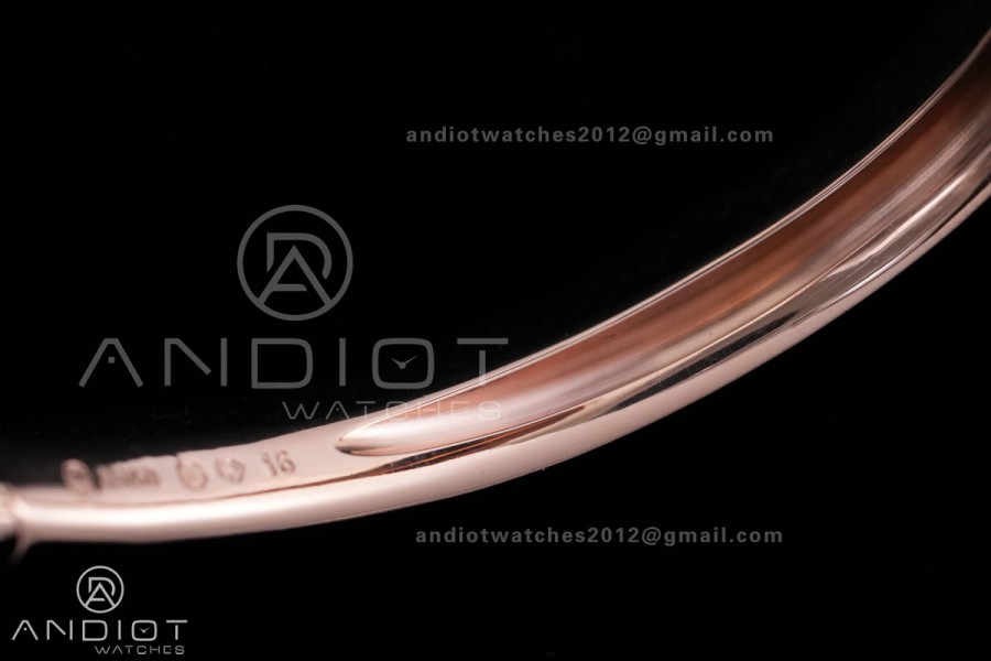 Baignoire Watch RG AF 1:1 Best Edition Silver Dial On RG Bracelet RONDA Quartz