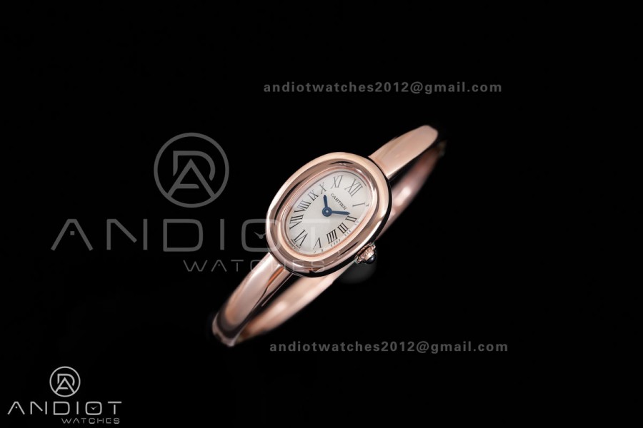 Baignoire Watch RG AF 1:1 Best Edition Silver Dial On RG Bracelet RONDA Quartz