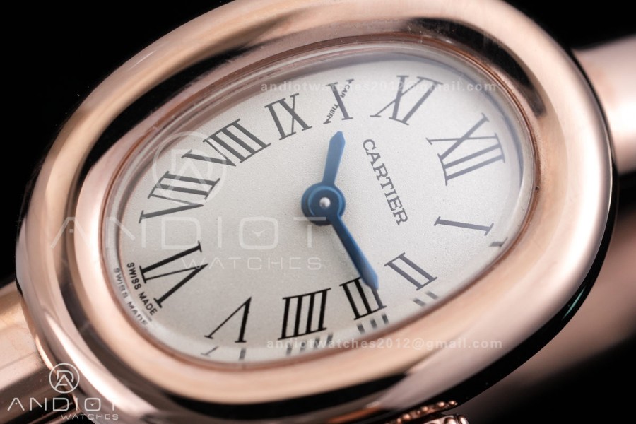Baignoire Watch RG AF 1:1 Best Edition Silver Dial On RG Bracelet RONDA Quartz