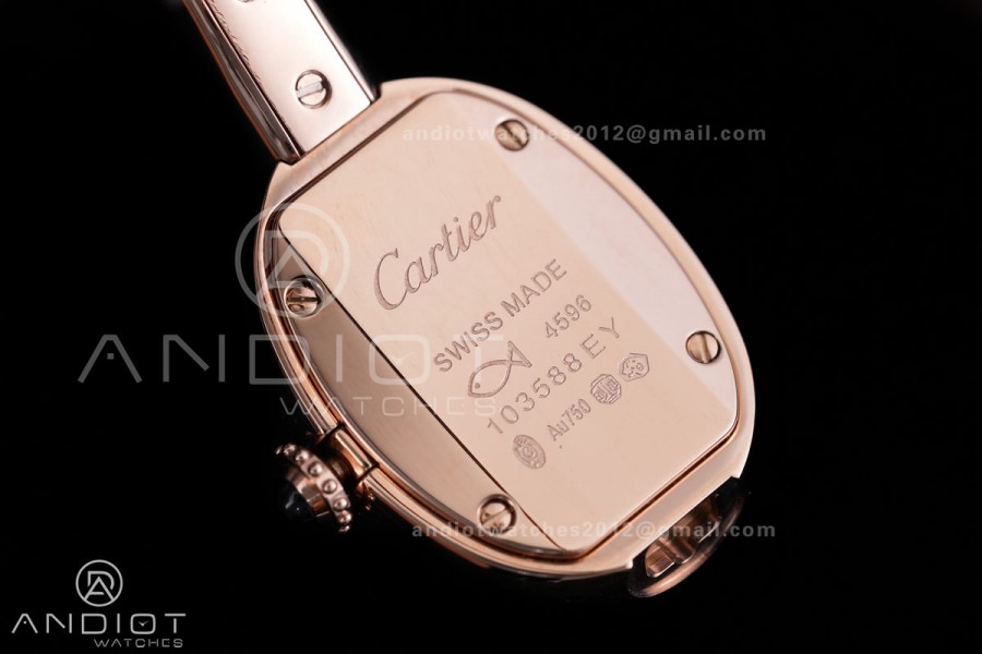 Baignoire Watch RG AF 1:1 Best Edition Silver Dial On RG Bracelet RONDA Quartz