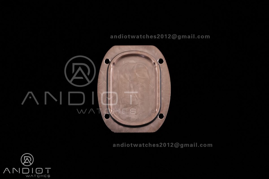 Baignoire Watch RG AF 1:1 Best Edition Silver Dial On RG Bracelet RONDA Quartz