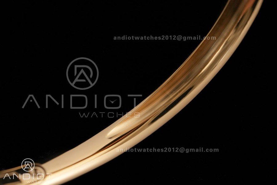 Baignoire Watch YG AF 1:1 Best Edition Silver Dial On YG Bracelet RONDA Quartz