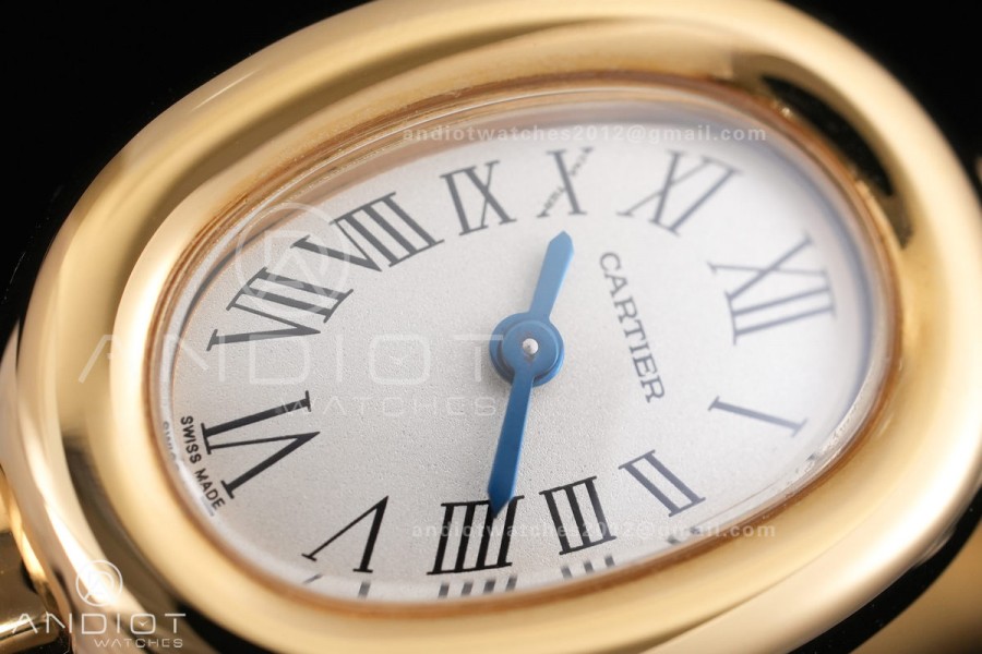 Baignoire Watch YG AF 1:1 Best Edition Silver Dial On YG Bracelet RONDA Quartz