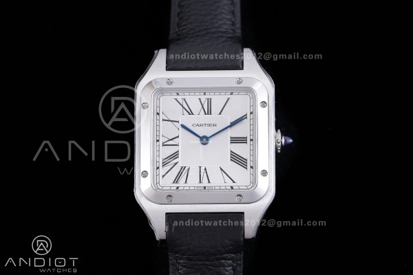 Santos Dumont 31.4mm SS AF 1:1 Best Edition Silver...