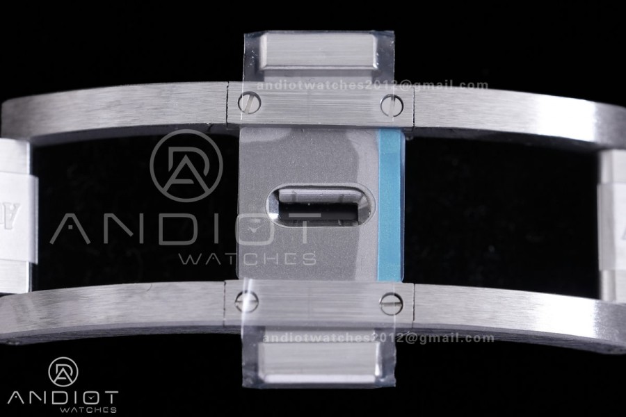 Royal Oak Chrono 26240 SS V2 APSF 1:1 Best Edition Silver Dial on SS Bracelet SA4401 Super Clone (Free Sprung)