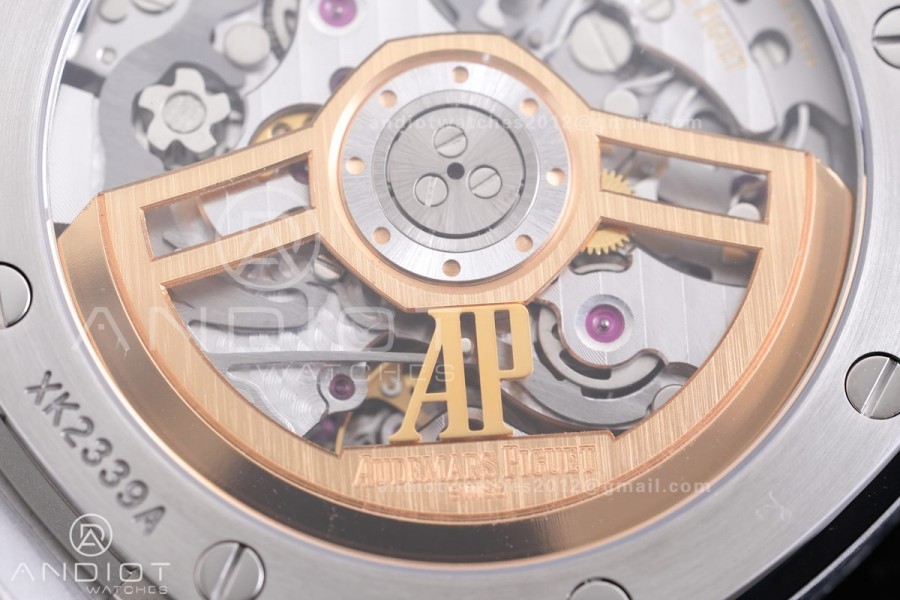 Royal Oak Chrono 26240 SS V2 APSF 1:1 Best Edition Blue Dial on SS Bracelet SA4401 Super Clone (Free Sprung)