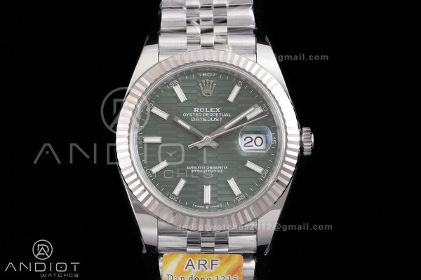 DateJust 41 126334 904L SS ARF 1:1 Best Edition Gr...