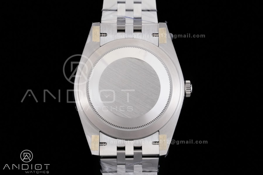 DateJust 41 126334 904L SS ARF 1:1 Best Edition Blue Textured Stick Dial on Jubilee Bracelet DD3235