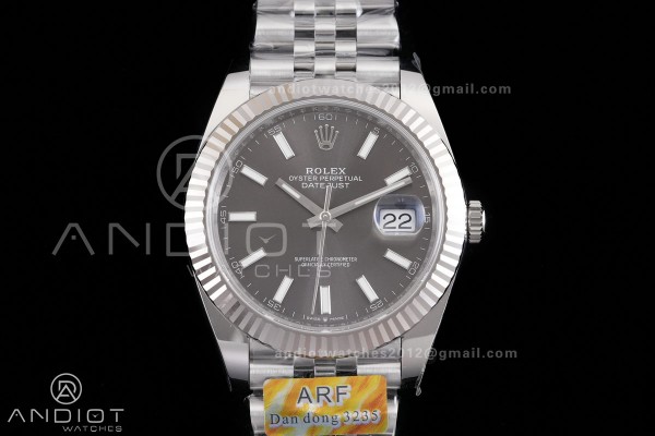 DateJust 41 126334 ARF 1:1 Best Edition 904L Steel...
