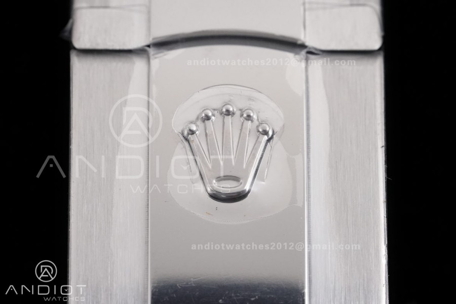 DateJust 41 126334 ARF 1:1 Best Edition 904L Steel Gray Diamonds Dial on Oyster Bracelet DD3235