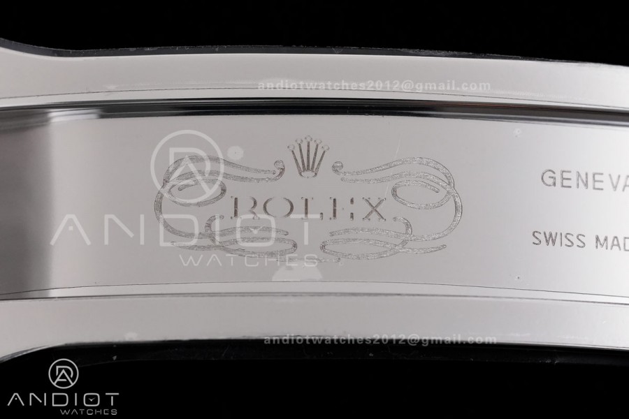 DateJust 41 126334 ARF 1:1 Best Edition 904L Steel Gray Diamonds Dial on Oyster Bracelet DD3235