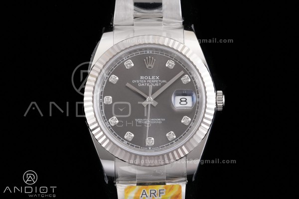 DateJust 41 126334 ARF 1:1 Best Edition 904L Steel...