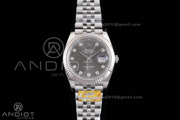 DateJust 41 126334 ARF 1:1 Best Edition 904L Steel...