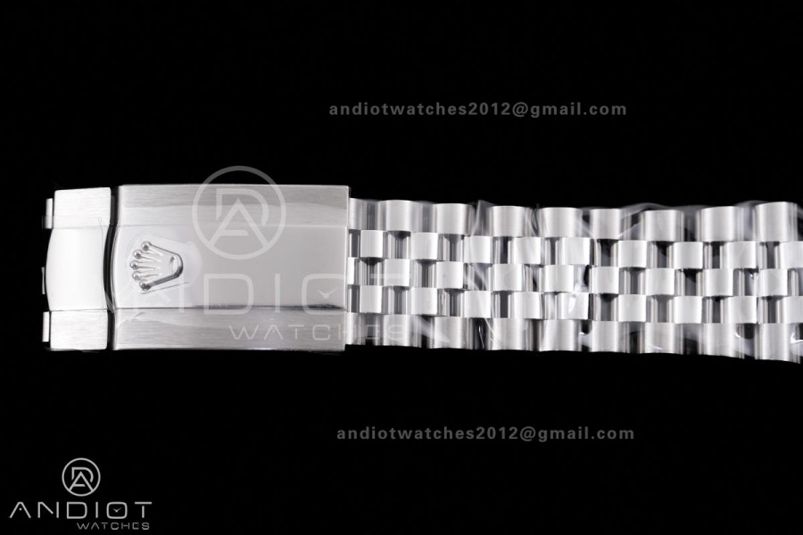 DateJust 41 126334 ARF 1:1 Best Edition 904L Steel White Stick Dial on Jubilee Bracelet DD3235