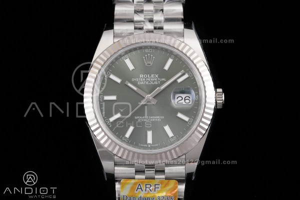 DateJust 41 126334 ARF 1:1 Best Edition 904L Steel...