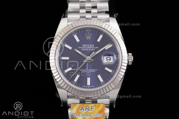 DateJust 41 126334 ARF 1:1 Best Edition 904L Steel...
