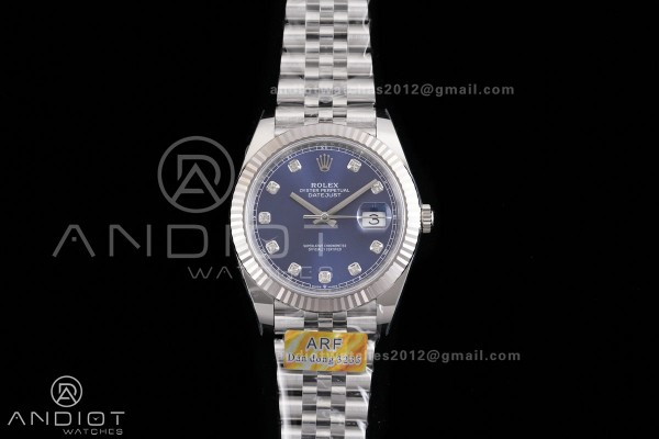 DateJust 41 126334 ARF 1:1 Best Edition 904L Steel...