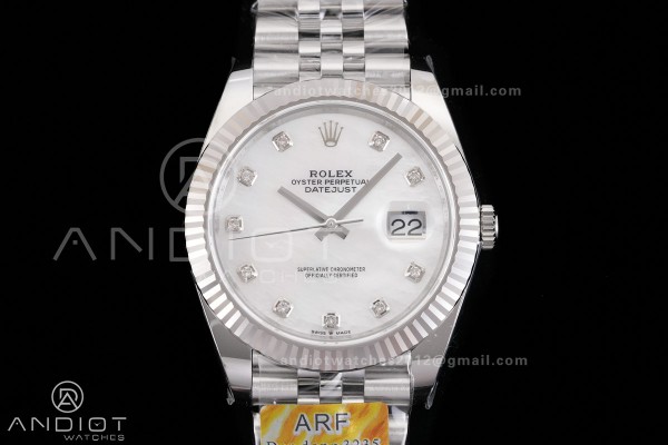 DateJust 41 126334 904L SS ARF 1:1 Best Edition Wh...