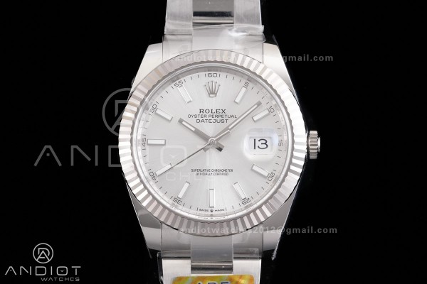 DateJust 41 126334 ARF 1:1 Best Edition 904L Steel...