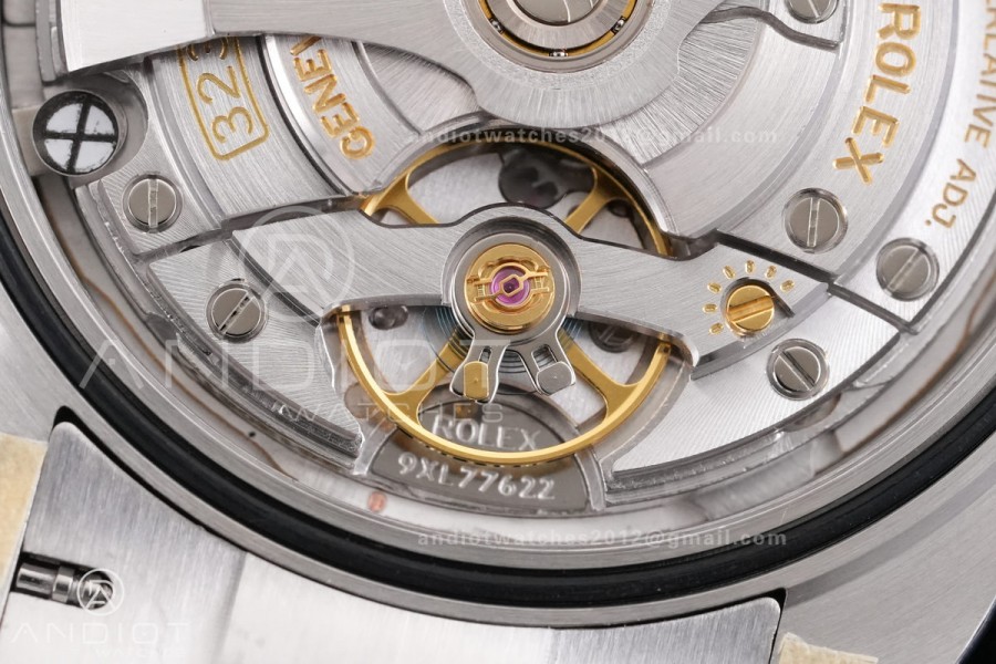 DateJust 41 126334 ARF 1:1 Best Edition 904L Steel Black Diamonds Dial on Oyster Bracelet DD3235