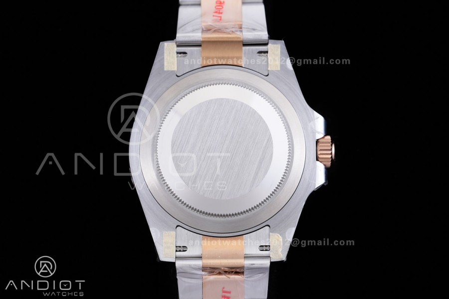 GMT Master II 126711 CHNR 904L SS/RG ARF Gain Weight 1:1 Root Beer Best Edition Black Dial On SS/RG Bracelet DD3285