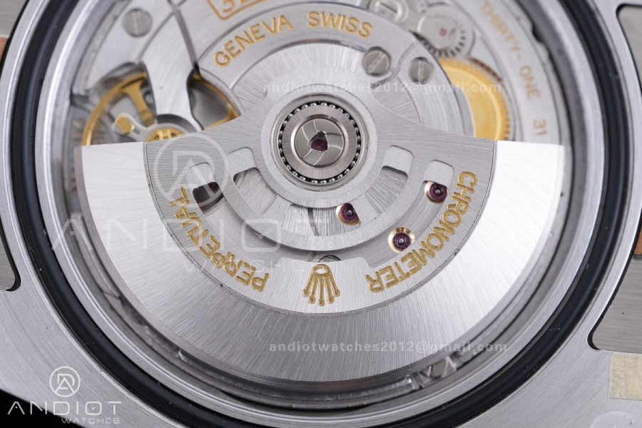 GMT Master II 126711 CHNR 904L SS/RG ARF Gain Weight 1:1 Root Beer Best Edition Black Dial On SS/RG Bracelet DD3285