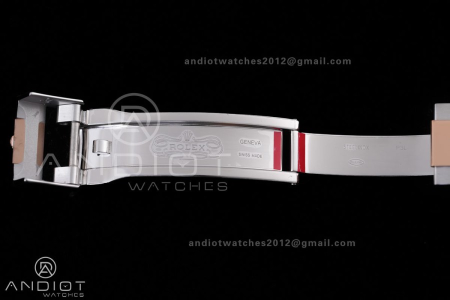 GMT Master II 126711 CHNR 904L SS/RG ARF Gain Weight 1:1 Root Beer Best Edition Black Dial On SS/RG Bracelet DD3285