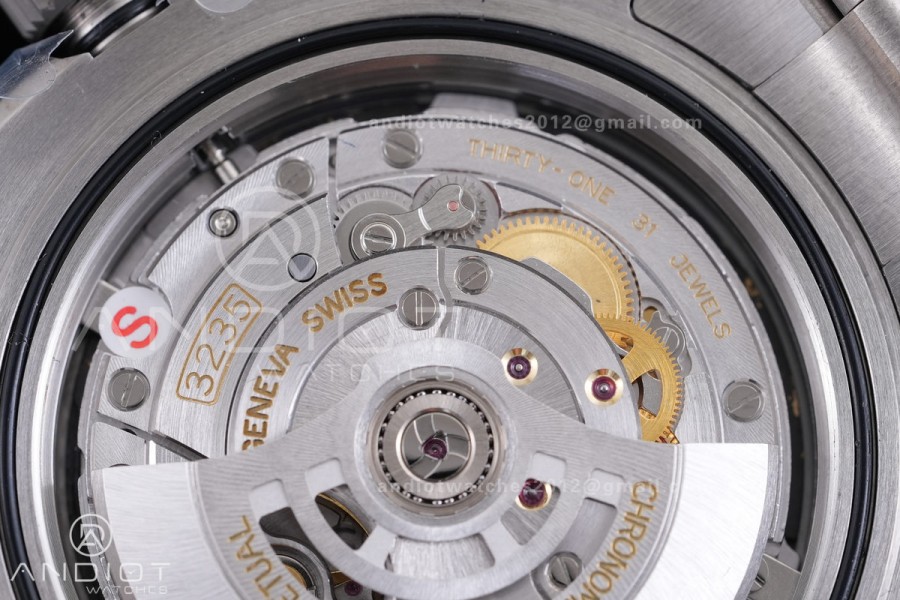 Yacht-Master 226627 Titanium ARF 1:1 Best Edition Black Dial On Titanium Bracelet DD3235