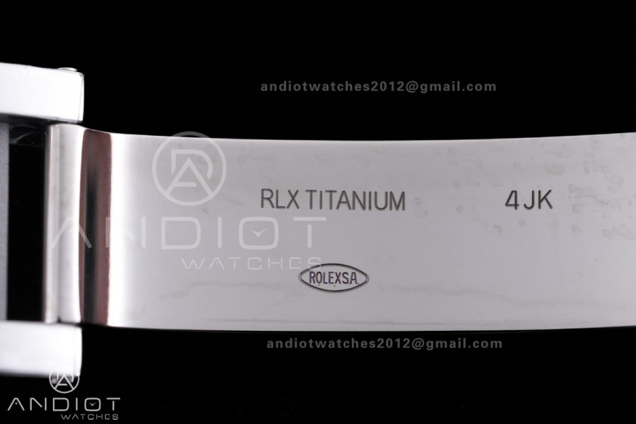 Yacht-Master 226627 Titanium ARF 1:1 Best Edition Black Dial On Titanium Bracelet DD3235