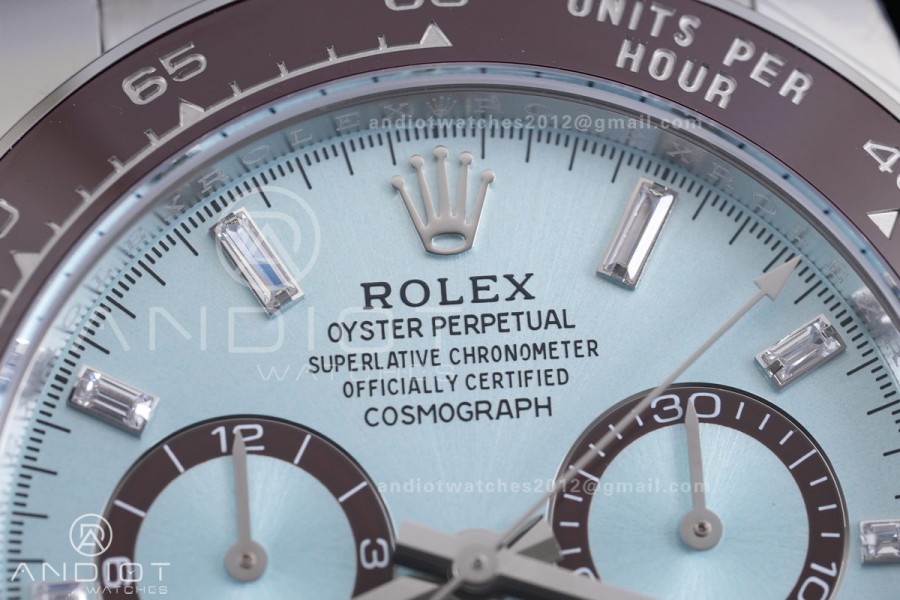 Daytona 126506 Clean Plus 1:1 Best Edition 904L Steel Ice Blue Dial Crystal Marker on SS Braclet DD4131