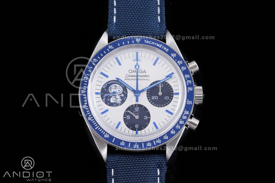 Speedmaster Professional "Silver Snoopy Award" 50th Anniversary N1F 1:1 Best Edition A3861