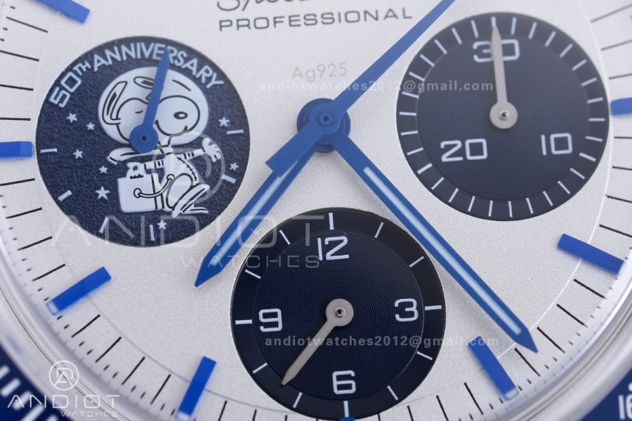 Speedmaster Professional "Silver Snoopy Award" 50th Anniversary N1F 1:1 Best Edition A3861