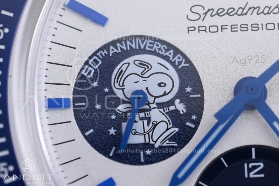 Speedmaster Professional "Silver Snoopy Award" 50th Anniversary N1F 1:1 Best Edition A3861
