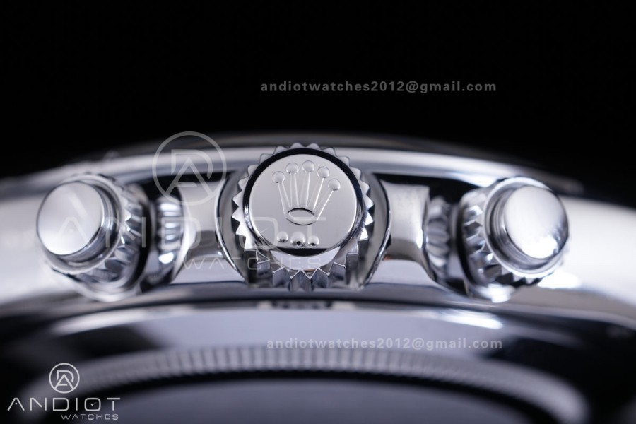 Daytona 116519 QF 1:1 Best Edition Gray Numeral Dial on Oysterflex Strap SH4130 V3 (Gain Weight)