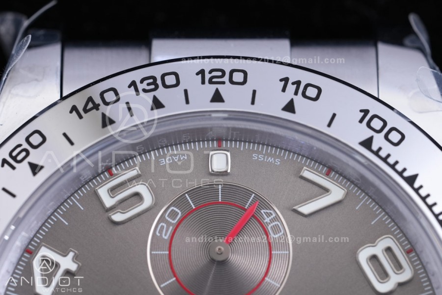 Daytona 116519 QF 1:1 Best Edition Gray Numeral Dial on Oysterflex Strap SH4130 V3 (Gain Weight)