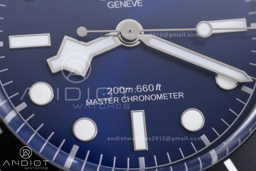 Heritage Black Bay 43mm SS ZF 1:1 Best Edition Blue Dial on SS Bracelet A2824