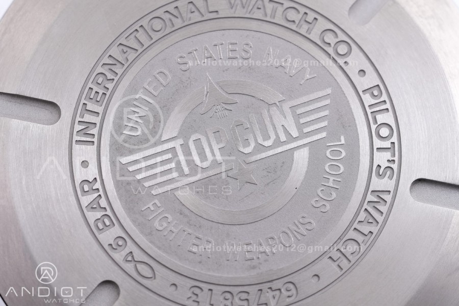 Pilot Chrono IW389105 White Ceramic “Lake Tahoe” APSF 1:1 Best Edition on White Rubber Strap DD69385 Super Clone