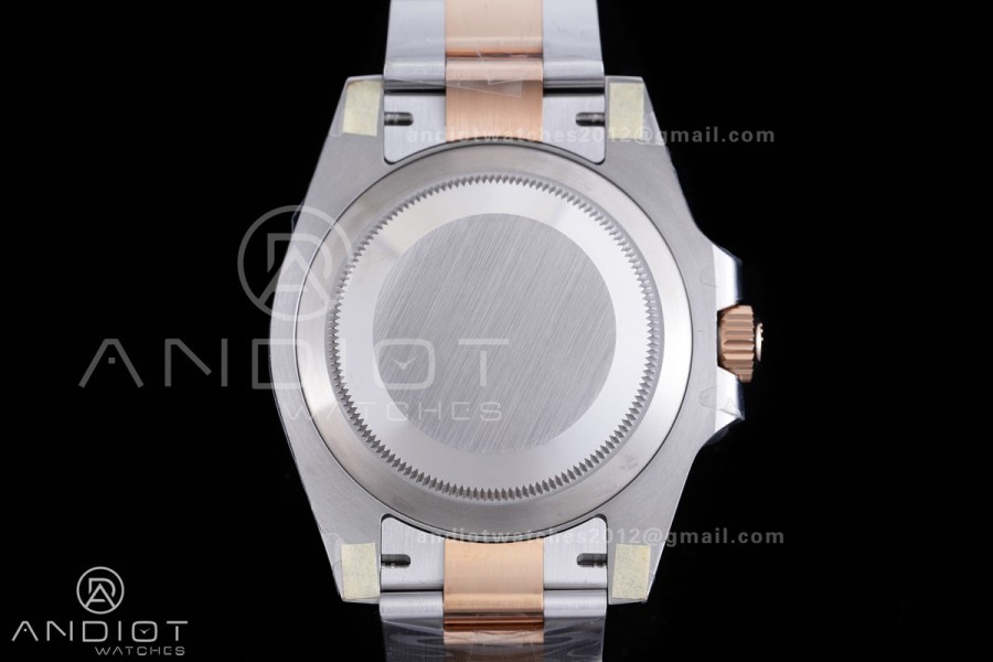 GMT-Master II 126711 CHNR Gain Weight VSF 1:1 Root Beer Best Edition Black Dial On SS/RG Oyster Bracelet Super Clone DD3285